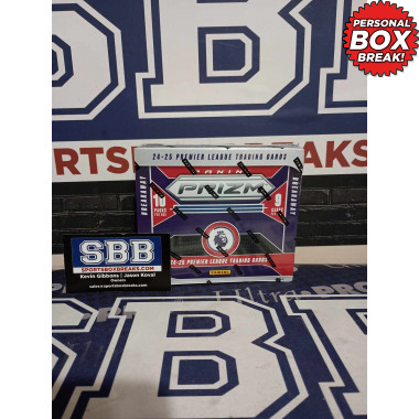 2024-25 Panini Prizm EPL Premiere Soccer Breakaway Box (Personal Box) 